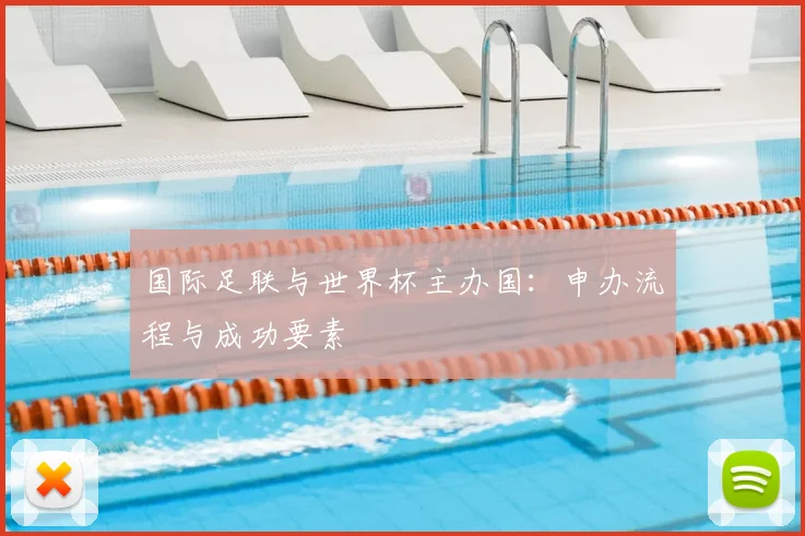 国际足联与世界杯主办国:申办流程与成功要素